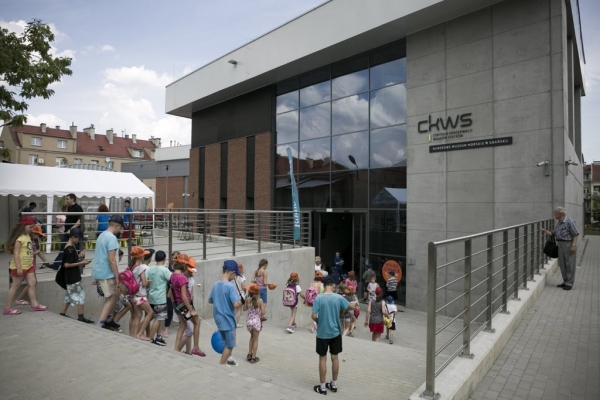 Pierwsi zwiedzający przekroczyli próg Centrum Konserwacji Wraków Statków w Tczewie